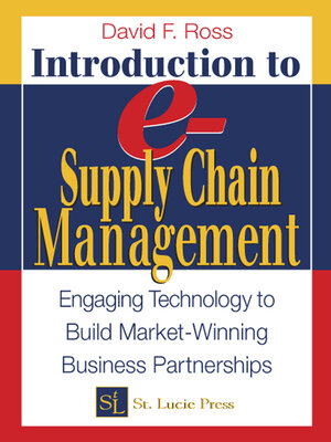 cover image of Introduction to e-Supply Chain Management